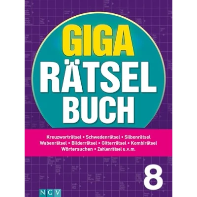 Abbildung von Giga Rätselbuch 8: Rätselspaß XXL Der perfekte Rätselmix im Großformat