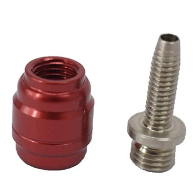 Abbildung von Sram / Avid Olive Fahrrad Scheibenbremse Kleinteile Klemmring + Stützhülse/Insertpin für Bremsleitung/Hydraulikleitung kürzen