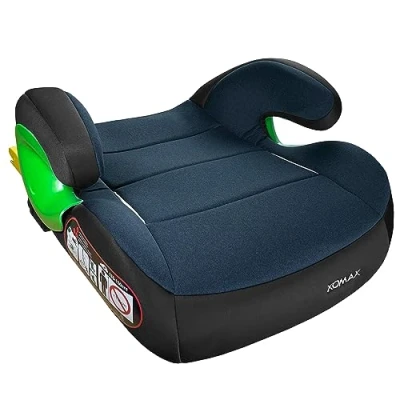 Abbildung von XOMAX KBH310 blue Kindersitz mit ISOFIX I mitwachsend 15 36 kg, 3 12 Jahre, Gruppe 2/3 bequeme Armlehnen ECE 8