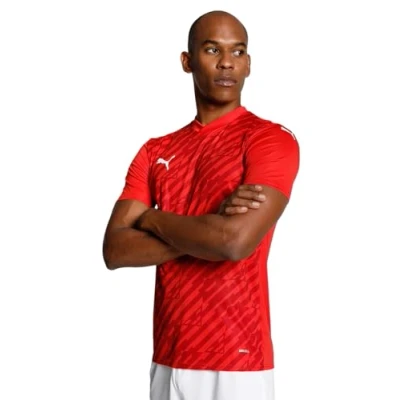 Abbildung von Puma Teamultimate Sport Tshirt, Herren, Größe: Large, Red