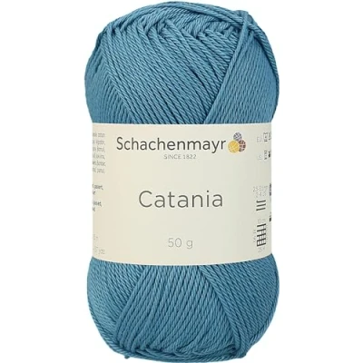 Abbildung von Schachenmayr Catania, 50G kachelblau Handstrickgarne
