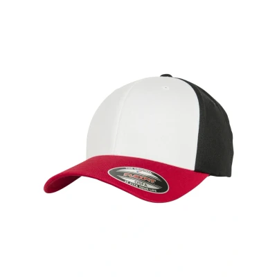 Abbildung von Flexfit Cap, Größe: S/M, Red/white/black