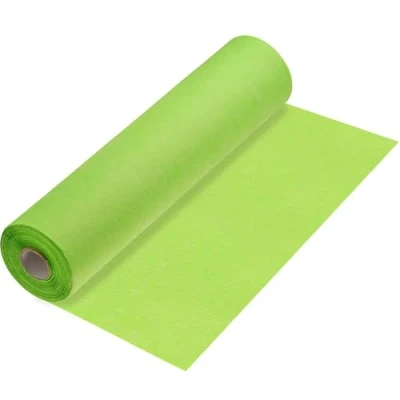 Abbildung von 100%Mosel Vlies Tischläufer, in Apfelgrün (30 cm x 25 m), dekoratives Tischband, edle Tischdeko für Geburtstage &amp; Hochzeiten, Bunte Dekoration zu besonderen Anlässen