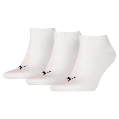 Abbildung von PUMA Damen Unisex Sneaker Plain 3p Socken, Weiß, 43 46 EU