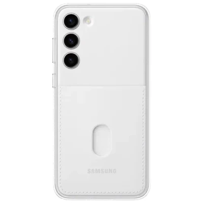 Abbildung von Samsung Frame Cover Weiß Galaxy S23+