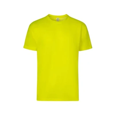Abbildung von Mukua Unisex Derby, Camiseta Poliéster Tacto Algodón Unterhemd, Neon Gelb, M