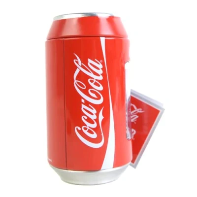 Abbildung von Lip Smacker Collection Set für Kinder verschiedene Geschmacksorten aus der Coca Cola Welt ikonische Dose zum Sammeln Geschenkbox mit 6 Lippenbalsamen