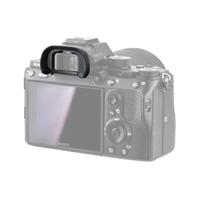 Abbildung von JJC Weiche Silikon Augenmuschel Okular für Sony Alpha A9, A9II, A7, A7II, A7III, A7R, A7RII, A7RIII, A7RIV, A7S, A7SII, A58, A99II ersetzt FDA EP18