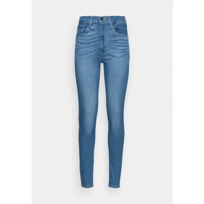 Abbildung von Levi&#039;s MILE HIGH Super Skinny Jeans Fit, Damen, Größe: 24x32, Dark indigo worn in
