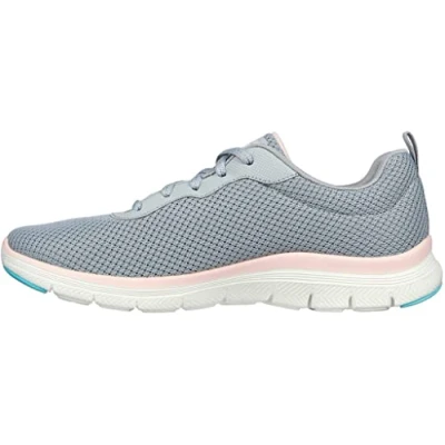 Abbildung von Skechers Sport FLEX Appeal 4.0 Sneaker low, Damen, Größe: 39, Weiß wht Schuhe
