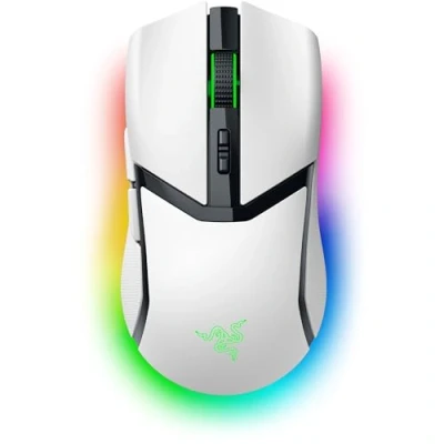Abbildung von Razer Cobra Pro kabellose Gaming Maus mit RGB Optischer Focus Sensor 30K DPI (10 Anpassbare Tasten, HyperSpeed Wireless Polling 8K Hz, Bluetooth, Chroma Beleuchtung 11 Zonen) Weiß