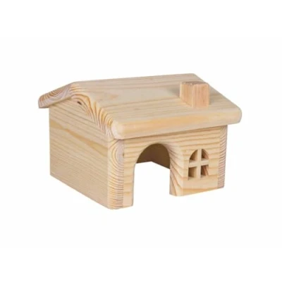 Abbildung von Trixie 61251 Holzhaus, Mäuse/Hamster, 15 x 11 cm