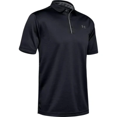 Abbildung von Under Armour Poloshirt, Herren, Größe: XXL, Black/graphite