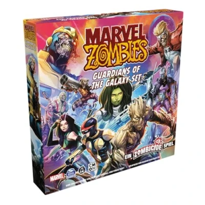 Abbildung von CMON, Marvel Zombies: Guardians of the Galaxy Ein Zombicide Spiel, Erweiterung, Kennerspiel, Dungeon Crawler, 1 6 Spieler, Ab 14+ Jahren, 60 Minuten, Deutsch, Mehrfarbig, Bunt