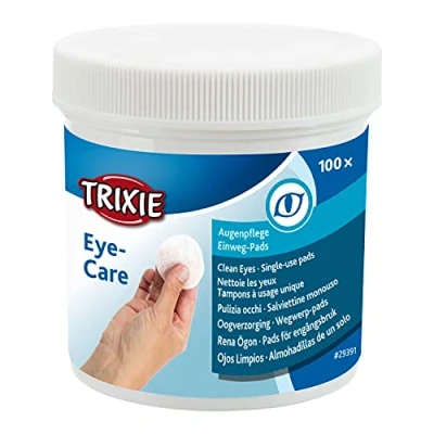 Abbildung von TRIXIE 29391 Eye Care Augenpflege, Pads, 100 St.