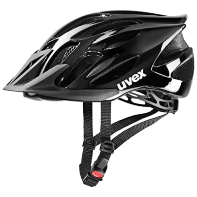 Abbildung von uvex flash leichter Allround Helm für Damen und Herren individuelle Größenanpassung waschbare Innenausstattung black 57 61 cm