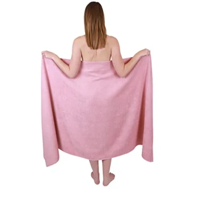 Abbildung von Betz Badetuch groß XXL Berlin Größe 100 x 200 cm Badetücher Saunatuch 100% Baumwolle Lotus