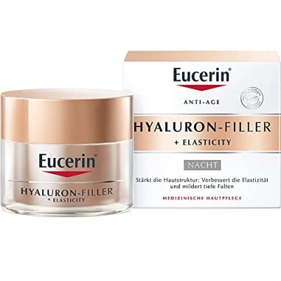 Abbildung von Eucerin Anti Age Hyaluron Filler Nachtpflege Creme, 50 ml Creme