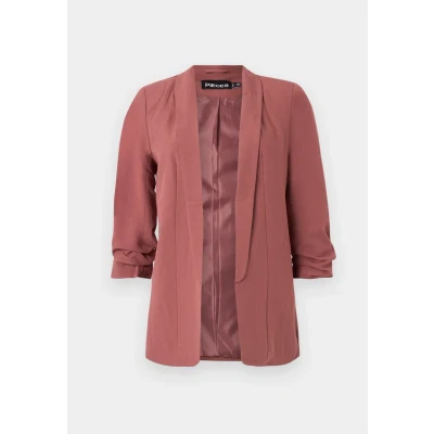 Abbildung von Pieces Pcbosella 3/4 Blazer, Damen, Größe: Large, Apple butter