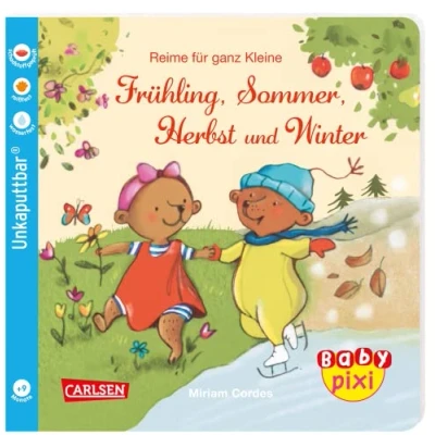 Abbildung von Baby Pixi (unkaputtbar) 100: Reime für ganz Kleine: Frühling, Sommer, Herbst und Winter: Ein Buch mit Reimen ab 9 Monaten (100)
