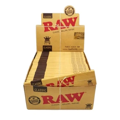 Abbildung von Raw klassische King Size Papiere mit 50er Packung, Braun