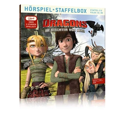 Abbildung von Dragons Die Wächter von Berk Staffelbox 2.2 (Folgen 31 40) Das Original Hörspiel zur TV Serie