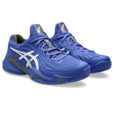 Abbildung von Asics Court 3 Multicourt Tennisschuh, Herren, Größe: 45, Dark cobalt/white Schuhe