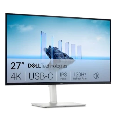 Abbildung von Dell 27 Plus USB C Monitor S2725QC, 4K UHD (3840x2160), 120Hz, IPS, 4ms, AMD FreeSync Premium, 99% sRGB, Höhenverstellbar, Eingebaute Lautsprecher, 2 C, HDMI, USB, 3 Jahre Garantie
