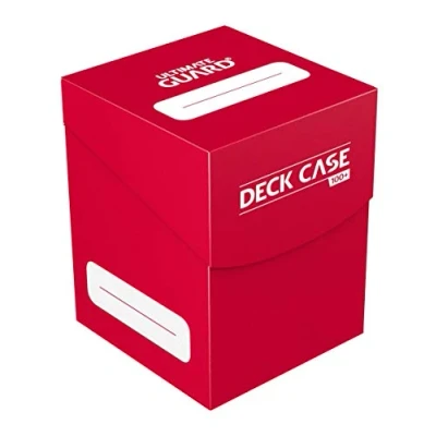 Abbildung von Ultimate Guard UGD010264 Deck Case 100+ Standardgröße Deckbox, Kein Muster, Rot