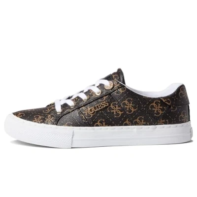 Abbildung von GUESS Damen Loven Sneaker, Braun Multi 908, 36 EU