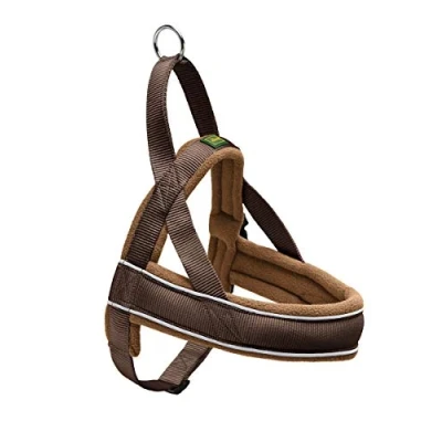 Abbildung von HUNTER RACING Norwegisches Gurtzeug, XL, 68 90 cm braun/cognac