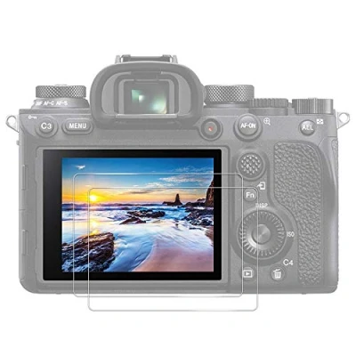 Abbildung von JJC (2 Stück) Displayschutzfolie aus gehärtetem Glas für Sony Cyber shot DSC RX1/RX1R/RX1R II RX100/RX100 II/RX100 III/RX100 IV/RX100V/RX100 VI/RX100 VII Digitalkamera