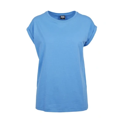 Abbildung von Urban Classics Extended Shoulder Tshirt basic, Damen, Größe: Small, Horizonblue