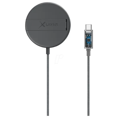 Abbildung von Xlayer Magfix Pro Universele Kabelloses Ladegerät 15W Grau