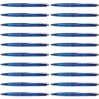 Abbildung von Schneider 132003 K20 Icy Colours Kugelschreiber (Blau, Mittel, dokumentenecht) 20er Pack, blau