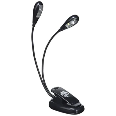 Abbildung von Gewa Fire &amp; Stone 901518 Notenpultleuchte, zwei LEDs pro Schwanenhals