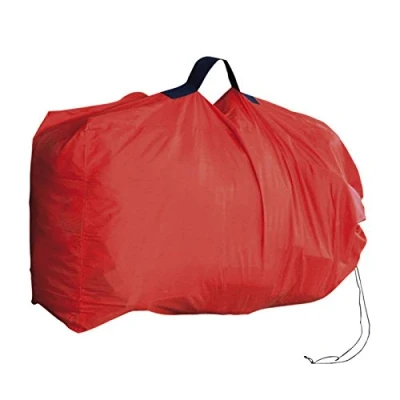 Abbildung von LOWLAND OUTDOOR® Transporthülle für Rucksäcke, Rot, 97x47x25 cm