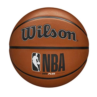 Abbildung von Wilson Basketball NBA DRV PLUS, Outdoor, Gummi, Größe: 7, Braun