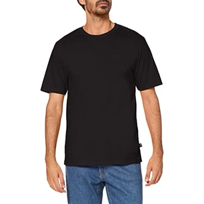 Abbildung von Trigema Herren T Shirt 636202, Gr. Medium, Schwarz (schwarz 008)