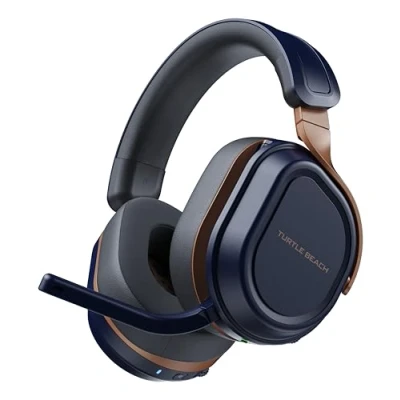Abbildung von Turtle Beach Stealth 700 Kabelloses Multiplattform Gaming Headset für Xbox Series XS, One, PC, PS5 und Mobilgeräte 60 mm Lautsprecher, Bluetooth, 80h Akku, Kobalt