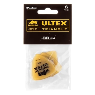 Abbildung von JIM DUNLOP Plektrum Ultex Triangel 0,88mm 12 Stück