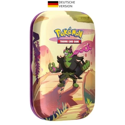 Abbildung von Pokémon Sammelkartenspiel: Mini Tin Box Karmesin &amp; Purpur Nebel der Sagen Boninu (2 Boosterpacks 1 Stickerbogen)