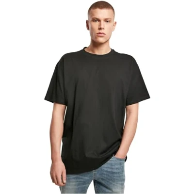 Abbildung von Build Your Brand Herren Heavy Oversize Tee T Shirt, Schwarz, L