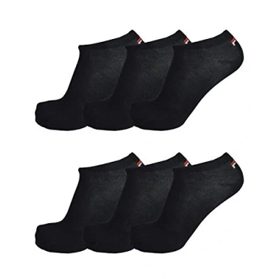 Abbildung von Fila Invisible 3 PACK Socken, Herren, Größe: 39 42, Black