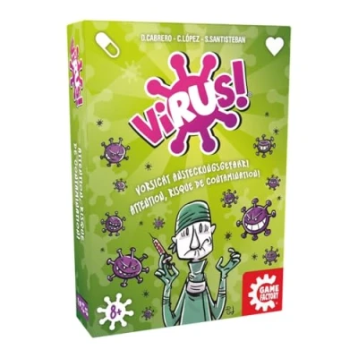 Abbildung von Game Factory Virus! Kartenspiel für 2 bis 6 Spieler, ab 8 Jahren