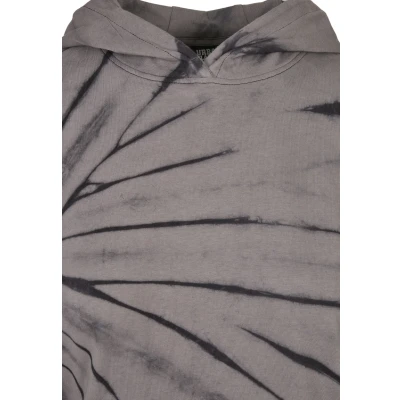 Abbildung von Urban Classics TIE DYE Jerseykleid, Damen, Größe: Small, Black/asphalt