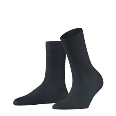 Abbildung von FALKE Damen Socken Cotton Touch W So Baumwolle einfarbig 1 Paar, Grau Graphite 3146, 35 38