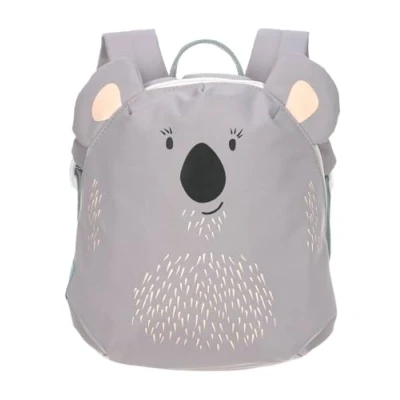 Abbildung von LÄSSIG Kleiner Kinderrucksack für Kita Kindertasche Krippenrucksack mit Brustgurt, 20 x 9.5 24 cm, 3,5 L/Tiny Backpack Koala
