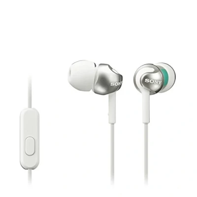 Abbildung von Sony MDR EX110APW In Ear Kopfhörer weiß