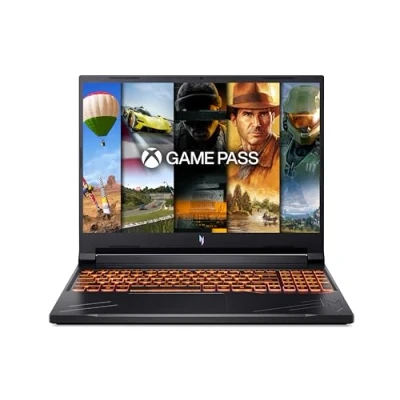 Abbildung von Acer Nitro V16 (ANV16 41 R961) Gaming Laptop 16&quot; WUXGA 165Hz Display AMD Ryzen 7 8845HS 16 GB RAM 1 TB SSD NVIDIA GeForce RTX 4060 Windows 11 QWERTZ Tastatur schwarz